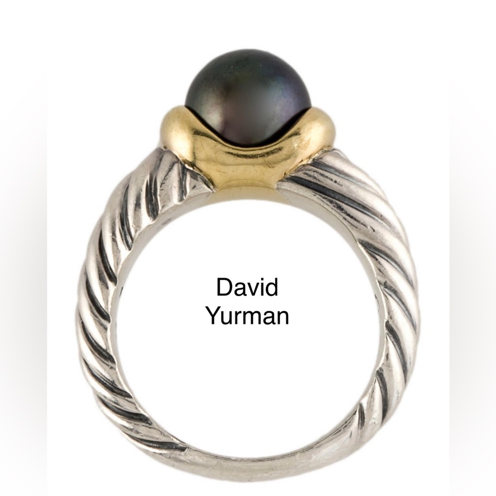 David Yurman Dyed Cultured Pearl Ring